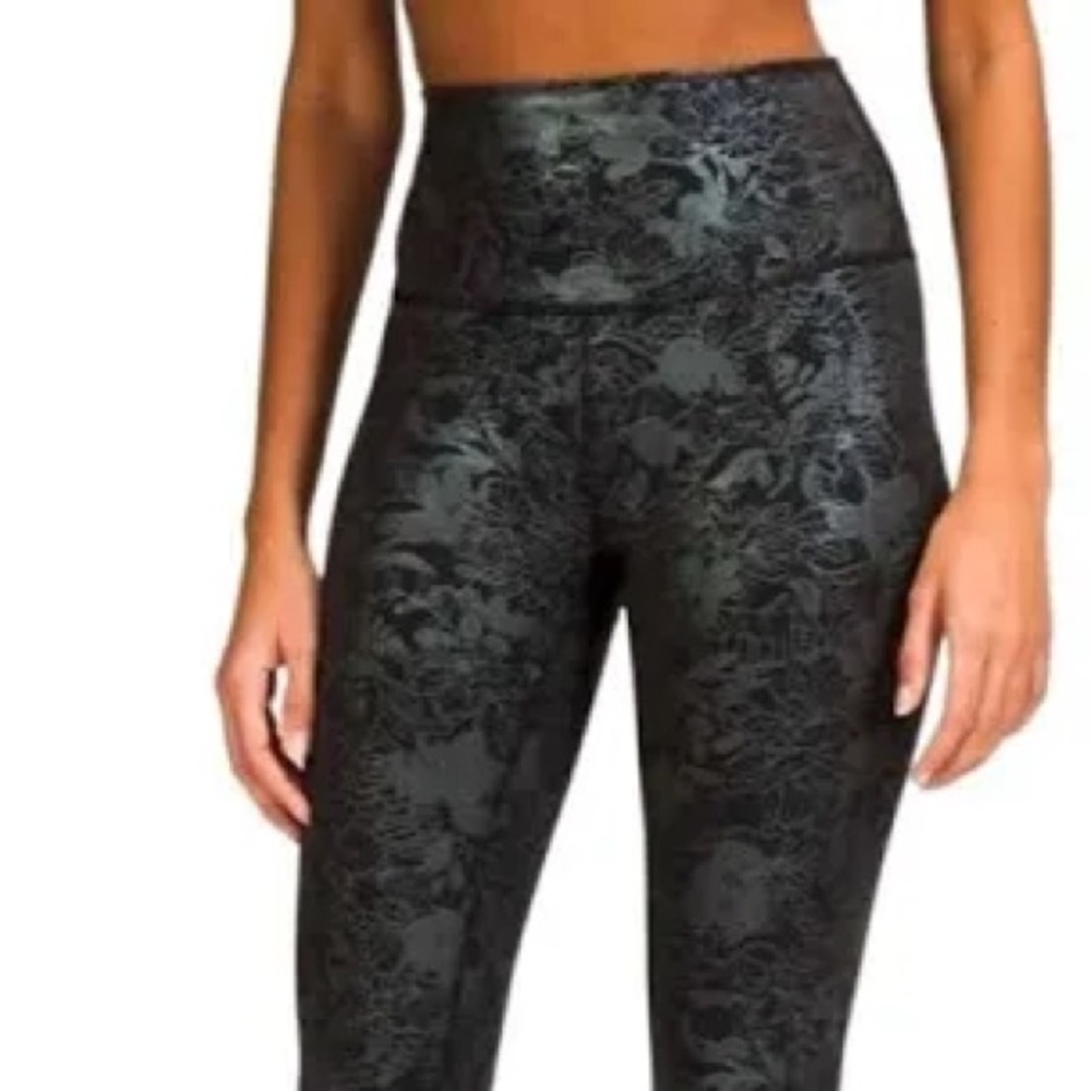 Floral Lululemon Leggings